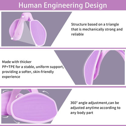 Thigh Master Hip Trainer Kegel Exerciser - Pelvic Floor Trainer for Postpartum Rehabilitation,Leg Fitness, Inner Thigh & Thigh Toner Workout, Ideal for Postpartum Recovery 3Pcs